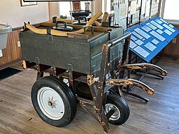 Apache Powder Company, Benson, Arizona used “Angel Buggies” to transport nitroglycerin. If you hit a bump, you became an angel immediately.