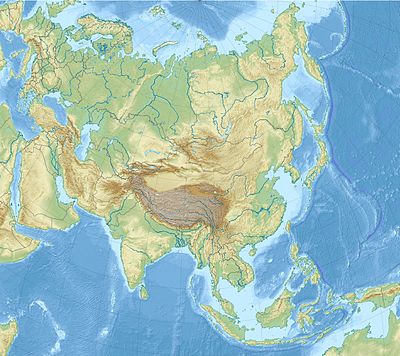 Location map 亞洲