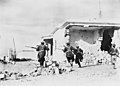 Australian troops enter Bardia.