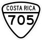 National Tertiary Route 705 shield}}