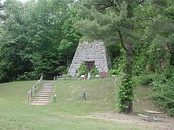 Hope Furnace, a historic site in Brown Township