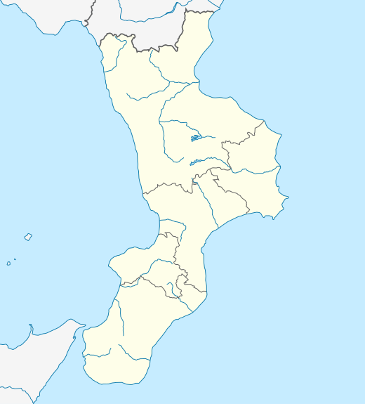 Noclador/sandbox/Royal Italian Army Corps 1914 is located in Calabria