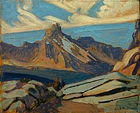 Cathedral Mountain, 1927, private collection