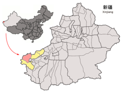 乌恰县的地理位置