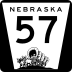 State Highway 57 marker