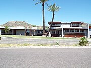 The Dr. Kenneth E. Hall House built in 1946 and located at 9840 N. 2nd. Street. Dr. Hall moved into the house in 1954 after some renovations were made.