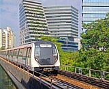 Mass rapid transit train