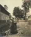 Basel Mission Street in Akropong, 1890s