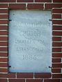 Stone marker on Umatilla Methodist Episcopal Church