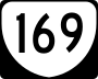 State Route 169 marker