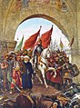 Image 53Mehmed II enters Constantinople by Fausto Zonaro (from History of Turkey)