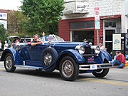 1927 Duesenberg Model X Boattail Roadster, with McFarlan coachwork