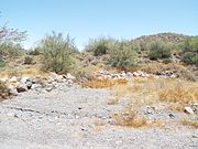 Ruins along the Stoneman Military Trail.