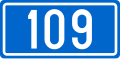 D109 state road shield