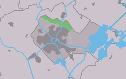 Location in the former Sneek municipality