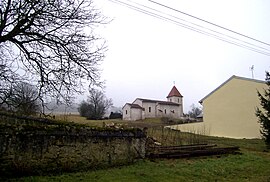 The church in Marthemont