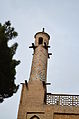 A near view of the left minaret