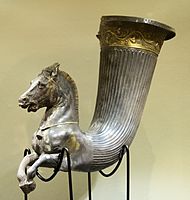 Silver rhyton for the Thracian market, end 4th century[38]