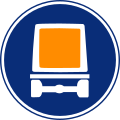 R-414 Road for vehicles transporting dangerous goods