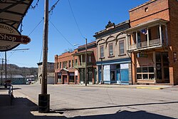 A portion of Main Street