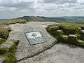 43rd Division memorial at the summit of Rough Tor, Bodmin Moor