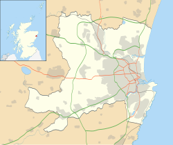 Aberdeen F.C. Beachfront Stadium is located in Aberdeen City council area