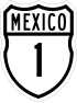 Federal Highway 1 shield