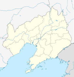 Zhongshan is located in Liaoning