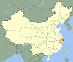 宁波国家高新区在中华人民共和国的地理位置