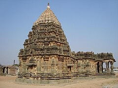 Mahadeva Temple (Itagi) (or Ittagi) in the Koppal district, Karnataka.