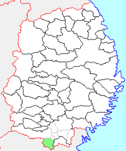 Location of Hanaizumi in Iwate Prefecture