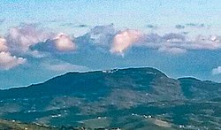 Trevico viewed from Ariano Irpino