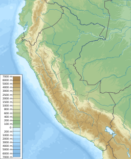 Choclococha is located in Peru