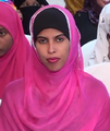 索马里穆斯林妇女穿戴头巾