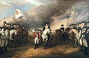 "Surrender of Lord Cornwallis" by John Trumbull