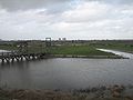 The ravelin outside the Land Gate at Tilbury Fort