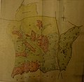 William Chatteris era map of Sandleford, 1871.