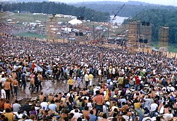 The Redmond Stage, Woodstock music festival, 1969
