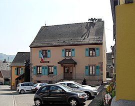 The town hall in Zimmerbach