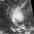 Tropical Storm Pilar at peak intensity