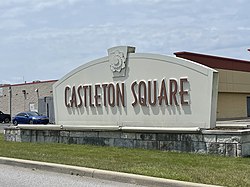 Castleton Square, the second largest mall in Indiana.