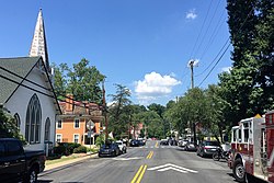 Main Street in historic Clifton