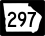 State Route 297 marker