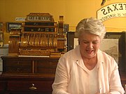 Gold-plated cash register