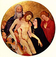 Jean Malouel, Pietà, also known as La grande Pietà ronde