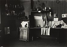 Christiansen Hoffman's studio, ca. 1890s