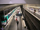 Line 7 platforms at Porte d'Ivry