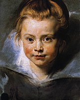 彼得·保罗·鲁本斯画的《Portrait of a Young Girl》