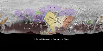 冥王星特徵地圖