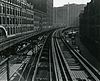 The former Atlantic Avenue Elevated line at Rowes Wharf station in 1942